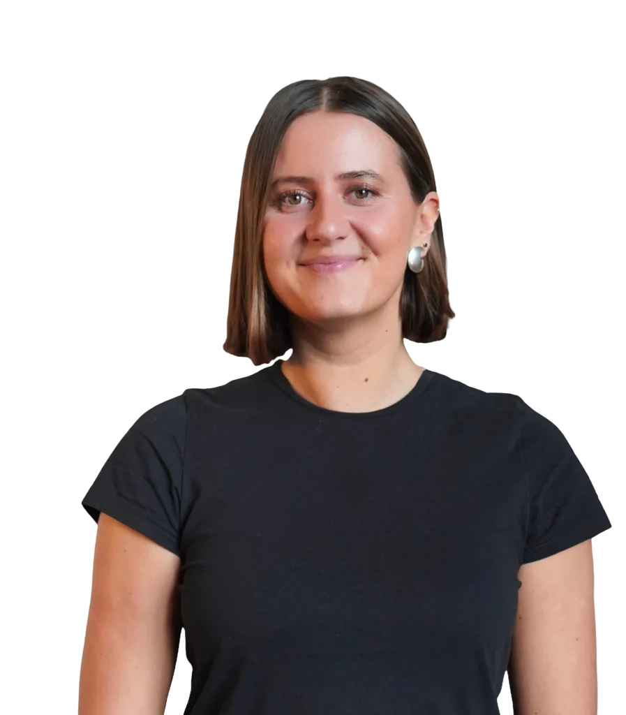 Portrait von Fiona Dörich, Executive Producer bei studio flitz.